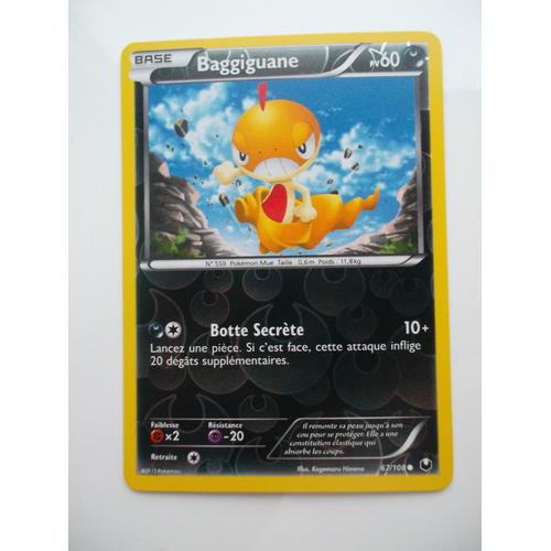 Baggiguane - 67/108 - Reverse - Explorateurs Obscurs - Neuve -