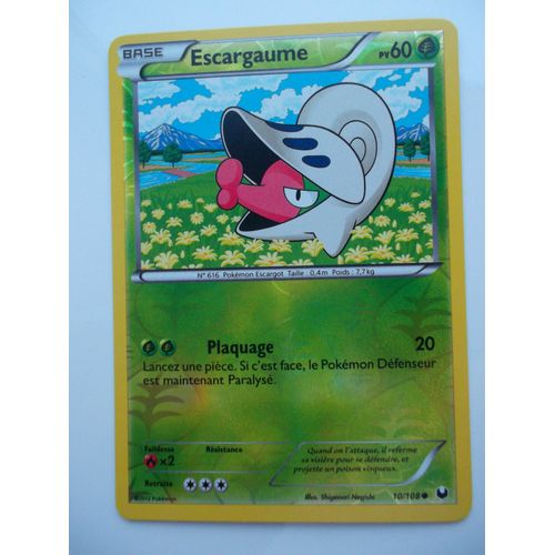 Escargaume - 10/108 - Reverse - Explorateurs Obscurs -Neuve -