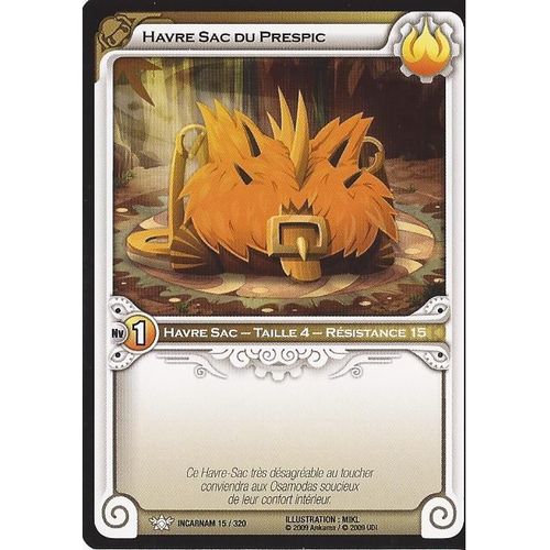 Carte Wakfu Incarnam N°15 Havre Sac Du Prespic