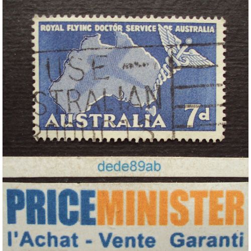 Australie.. 7d Australia. Royal Flying Doctor Service Of Australia. Oblitéré.