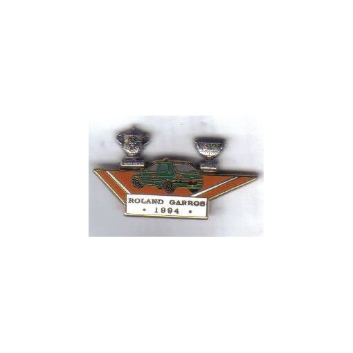 Pin's Roland Garros 1994. Peugeot. Double Coupes. ATC Paris