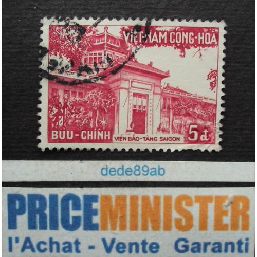 Vietnam.. 5 Dong. Vietnam Du Sud. Musée De Saïgon . Oblitéré.