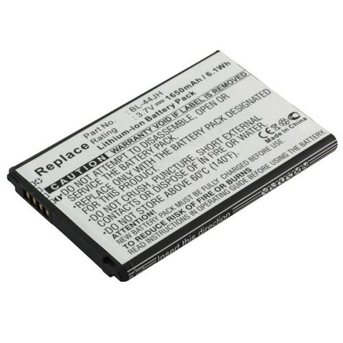 Batterie 1650mah Li-Ion 3,7 Volt Pour Lg Optimus L7 / Optimus P700 / Optimus P705 / Optimus P705g / Optimus P750 Remplace Bl-44jh