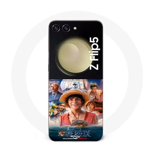 Coque Samsung Galaxy Z Flip5 Poster Luffy One Piece
