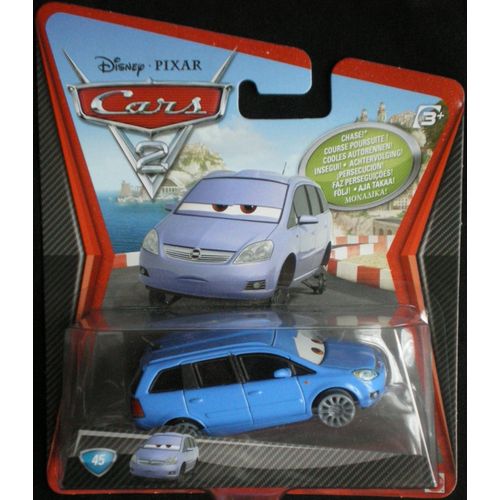 Cars 2 Disney Pixar 1/55 1 Voiture : N° 45 Alex Vandel