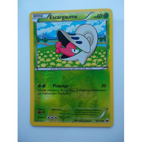 Escargaume - 10/108 - Reverse - Explorateurs Obscurs - Neuve -