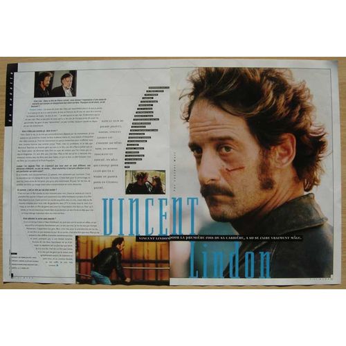 Ciné Live N°1, Coupure De Presse, Vincent Lindon