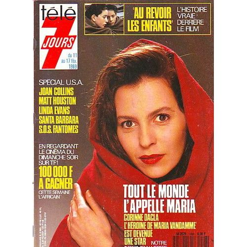 T7j Bernard Fresson 2p/ Michel Creton 3p/ Linda Evans Dynastie 2p/ Serge Lama 2p/ Georges Delerue 2p/ Matt Houston 2p/ Joan Collins 2p/ Robin Renucci 2p/ Corinne Dacla 2p/ Drucker 1/2p 1498