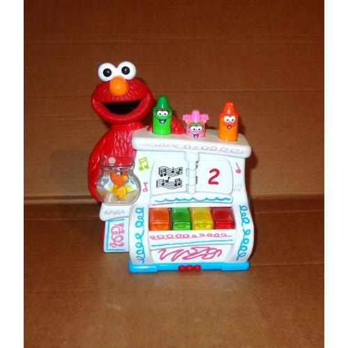 Elmo 1 Rue Sesame Jouet Piano D'eveil Sonore Mattel