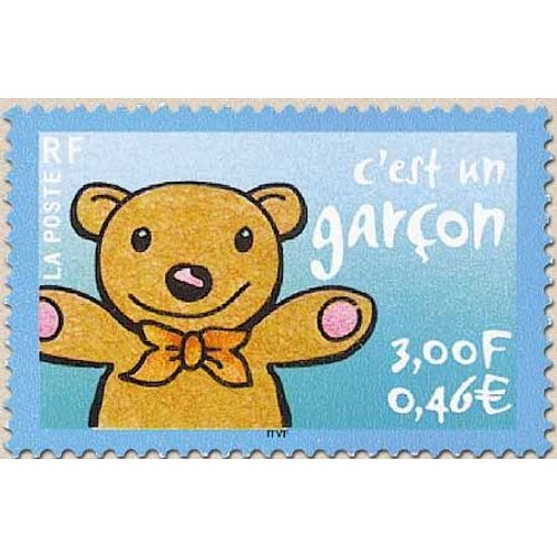 Timbre Pour Naissance Garçon