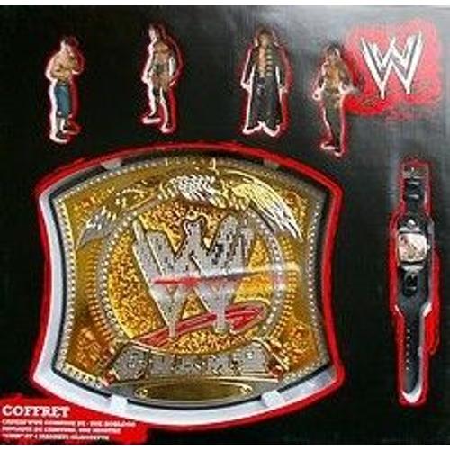 Coffret Wwe Pendule Montre Magnets Cena Orton Edge Undertaker