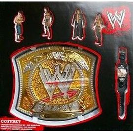 Coffret Wwe Pendule Montre Magnets Cena Orton Edge Undertaker