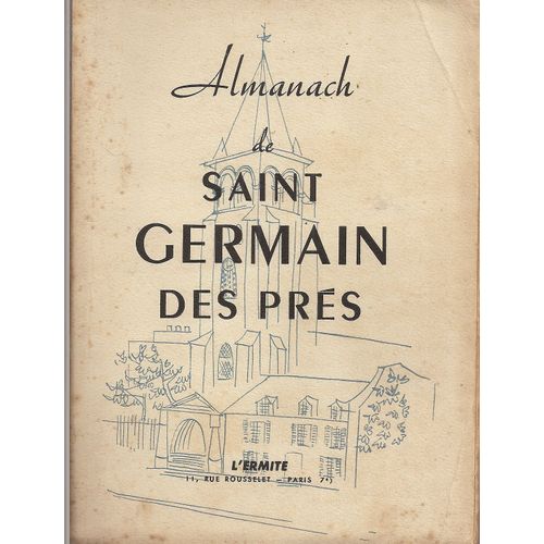 L'almanach De Saint  Germain Des Pres