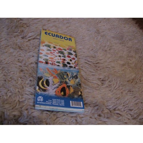 Ecuador (Ekuador) Travel Maps 1 : 660 : 000