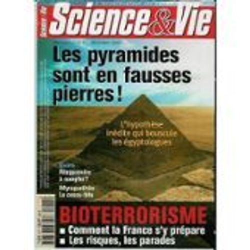 Science & Vie  N° 1011 : Les Pyramides Sont En Fausses Pierres