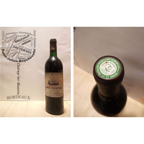 Château Beychevelle 1992 - Saint-Julien - 4ème Grand Cru Classé - 75 Cl - Rouge