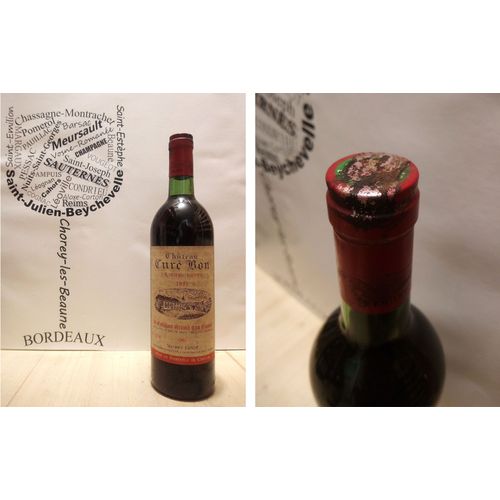 Château Curé Bon 1981 - Saint-Emilion Grand Cru - Grand Cru - 1 X 75 Cl - Rouge