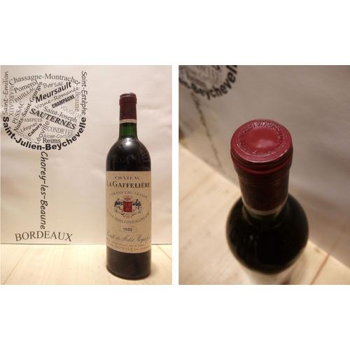 Château La Gaffelière 1988 - Saint-Emilion - 1er Grand Cru Classé B - 75 Cl