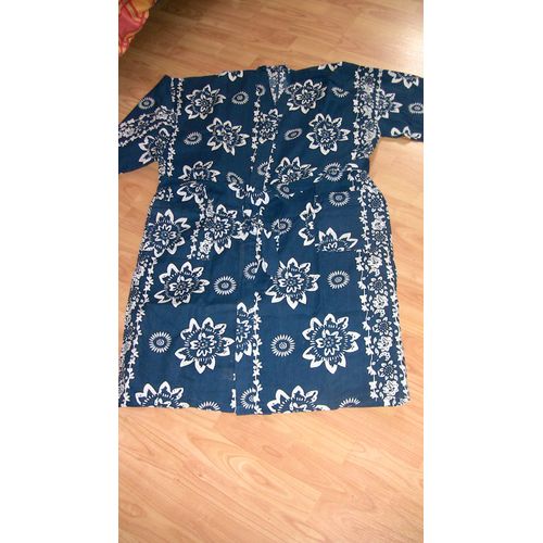 Kimono Bleu Et Blanc Taille Unique Neuf Lr