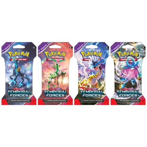 Pokémon Tcg - Scarlet & Violet - Temporal Forces Booster Blister Pack (1 Random Booster)