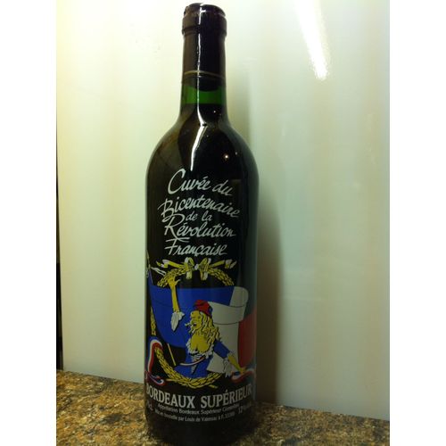 Cuvee  Du Bicentenaire De La Revolution Francaise-Mis En Bouteille Par Louis De Valensac