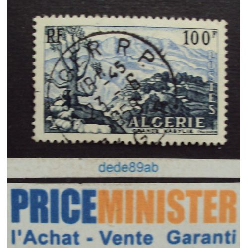 Algérie.. R.F. 100f  Grande Kabylie . Oblitéré.