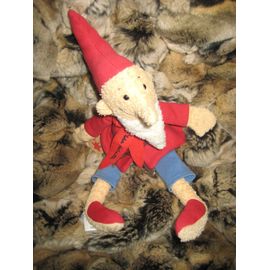 Doudou Peluche Père Noel Sigikid Ida Bohatta 32 Cm