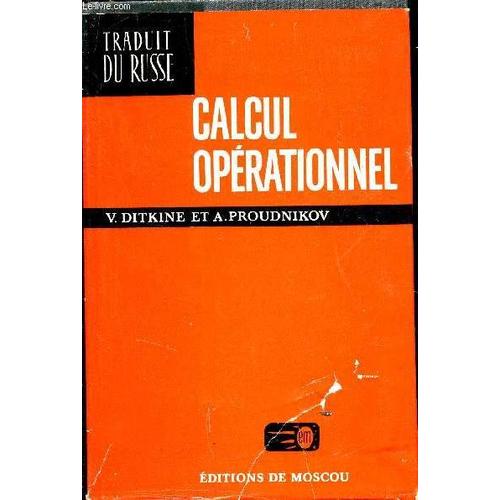 Calcul Operationnel.