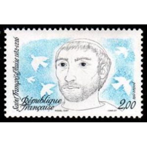 Timbre Saint François D'assise 1992