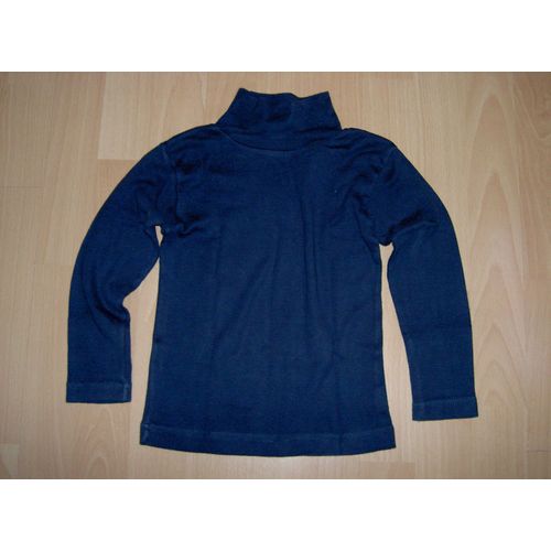 Sous-Pull Bleu Marine 100% Coton 3 Suisses Taille 4 Ans