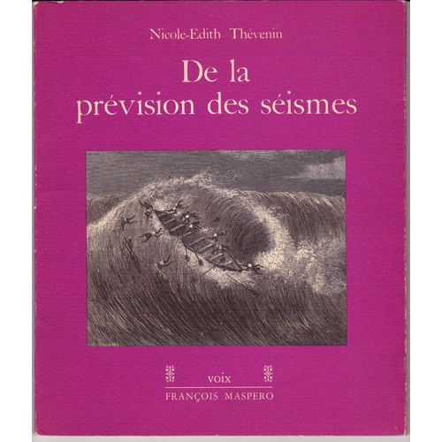 De La Prévision Des Séismes