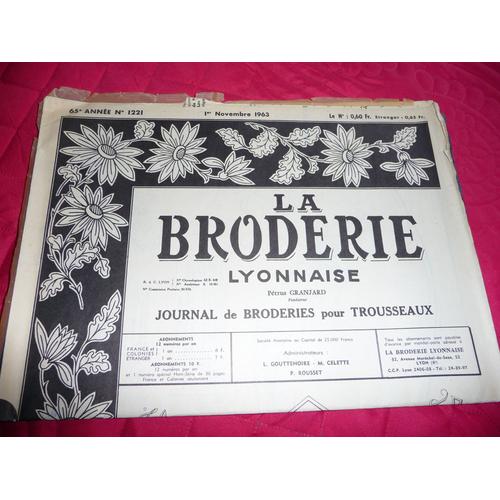 Journal De La Broderie