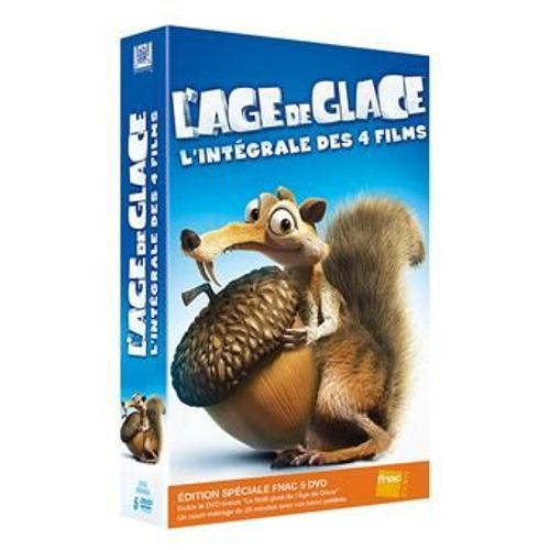 L'âge De Glace - L'intégrale Des 4 Films - Edition Spéciale Fnac 5dvd