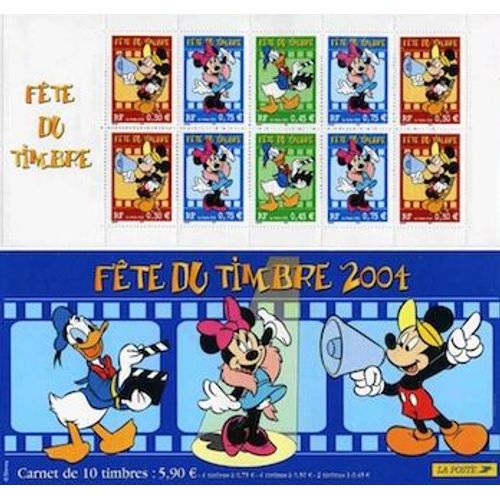 Carnet Fête Du Timbre. Disney