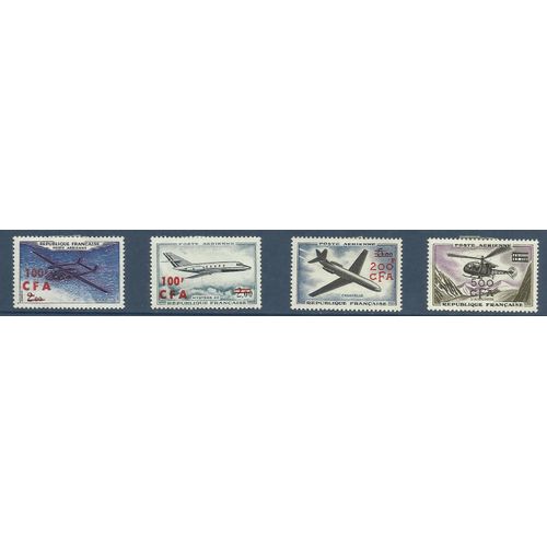 Timbres France Neufs Réunion Franc C F A Aériens