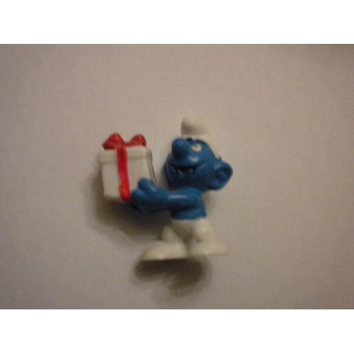 Schtroumpf Mini Rare N°1 Ancienne Figurine Collection Schtroumpfs Smurf