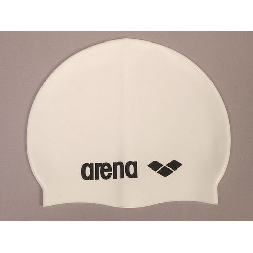Bonnet De Bain Arena Classic Silicone Tr White Blanc 69215