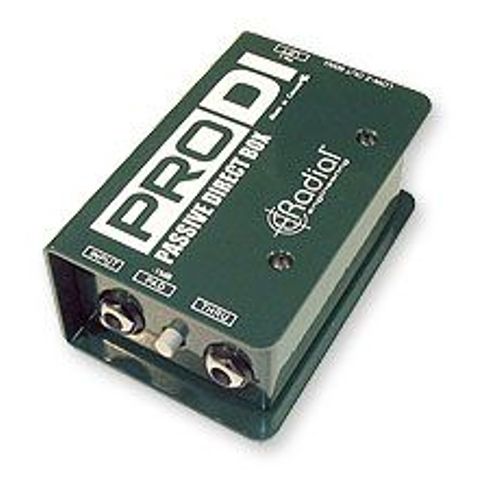 Boites Directs Radial Pro Di - Passive Di Prodipassivedi
