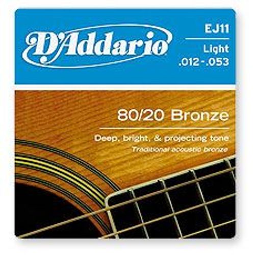 Daddario Ej11 Jeu De Cordes Pour Guitare Folk