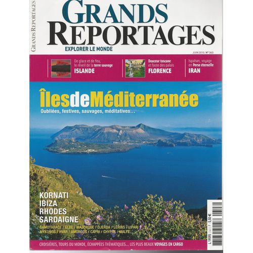 Grands Reportages  N° 343 : Iles De La Méditerranéee