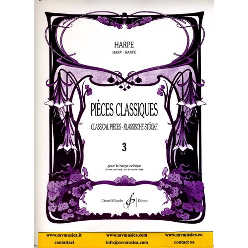 Pieces Classiques Vol. 3 Harpe Celtique