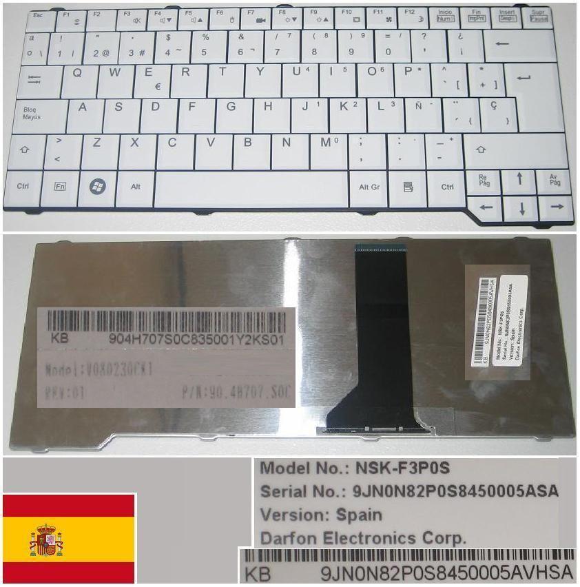 Magic Keyboard (2007) sans fil - Blanc - QWERTY - Espagnol