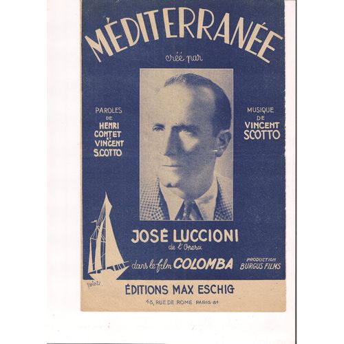 Méditerranée, José Luccioni