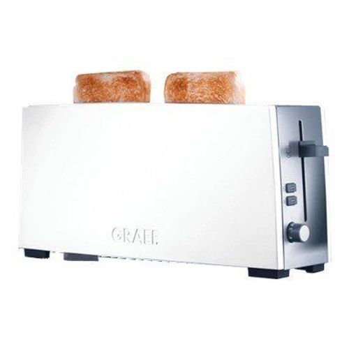 Graef TO 91 - Grille-pain -électrique - 2 tranche - 1 Emplacements - blanc