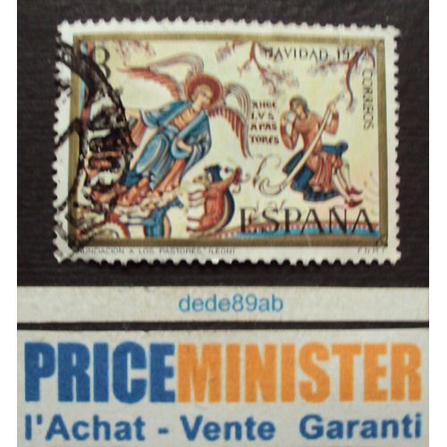 Espagne.. 8ptas  Noël - Nativité 1972 . Oblitéré.