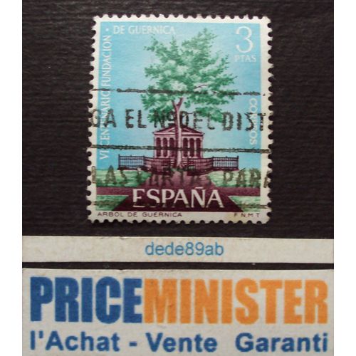 Espagne.. 3ptas Arbol De Guernica. Oblitéré.