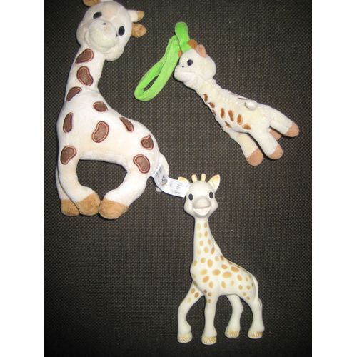 Lot De 3 Hochets Sophie La Girafe Vulli