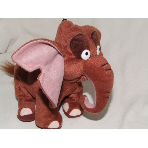 Elephant Doudou Disney Tarzan Marron Peluche De 20 Cm