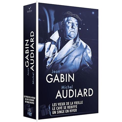 Jean Gabin & Michel Audiard - Coffret 3 Films : Les Vieux De La Vieille + Le Cave Se Rebiffe + Un Singe En Hiver - Pack