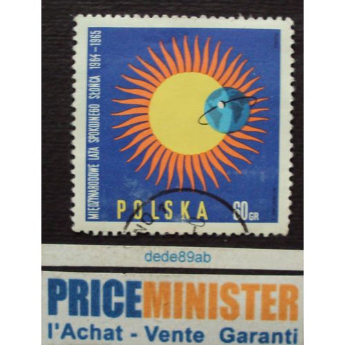 Pologne.. 60gr Polska.Année Internationale Du Soleil. Oblitéré.